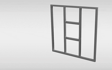 Brandkleppen in flexibele wanden zonder horizontale metal studs; HOMS
