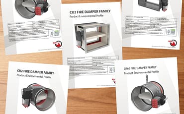 Les documents PEP pour les clapets coupe-feu désormais disponibles sur notre site web